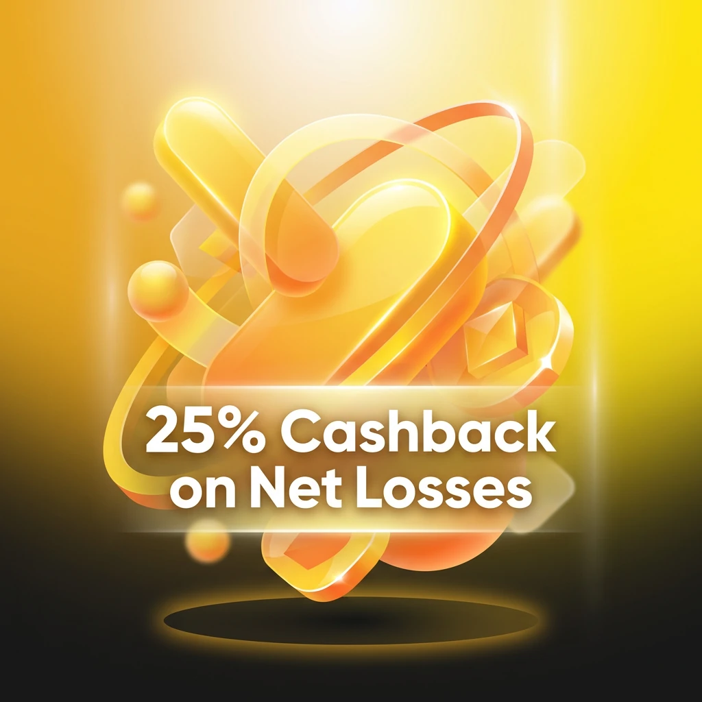 25% Cashback on Net Losses